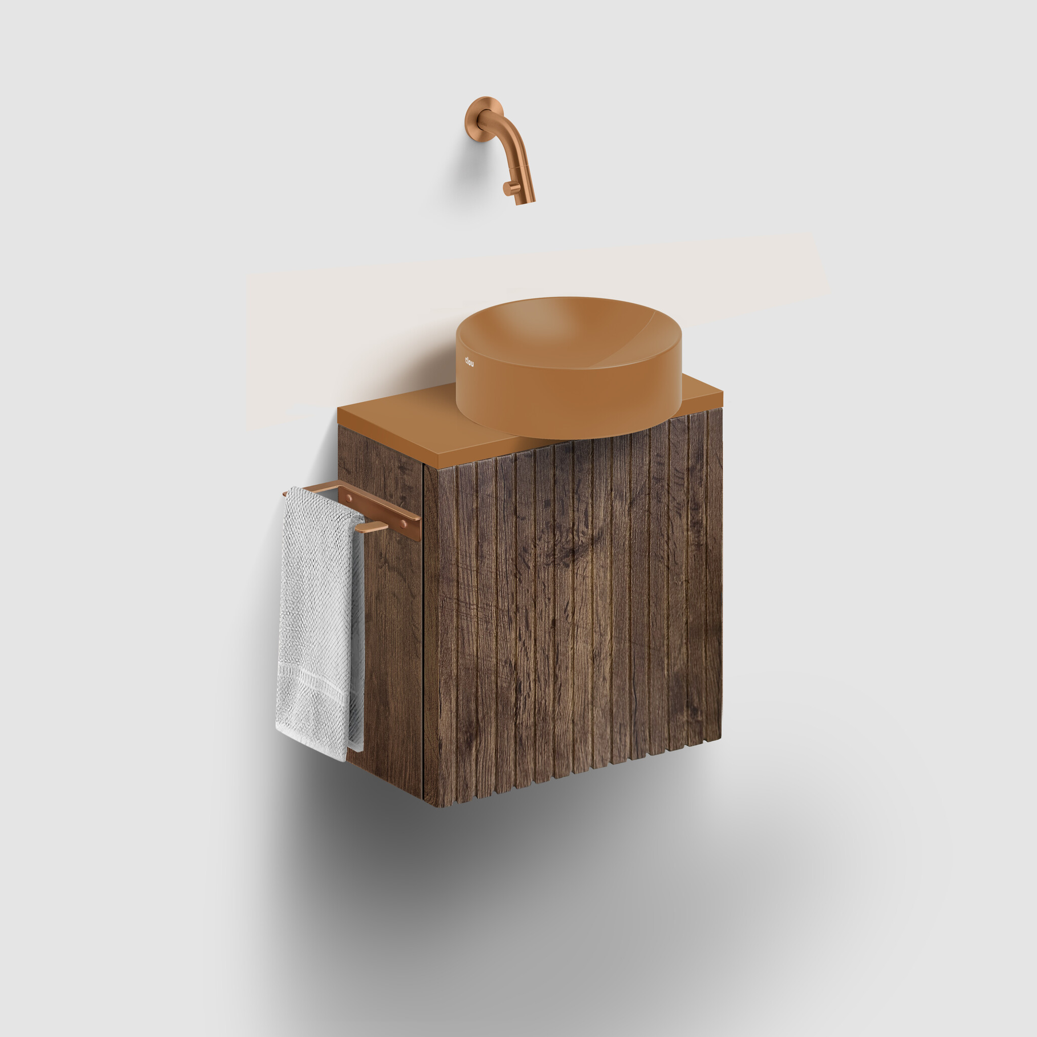 Verti countertop, for handbasin cabinet