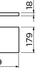 Verti plan pour meuble pour lave-mains