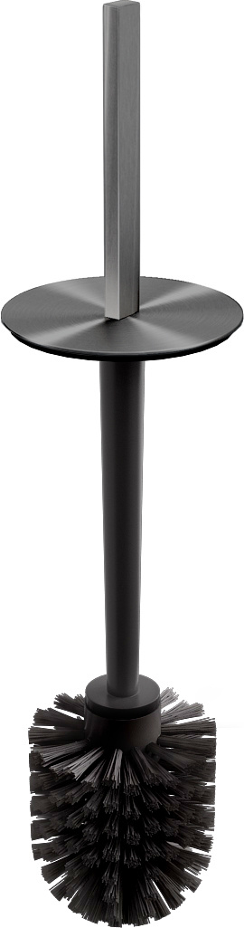 Flat spare toilet brush with handle Flat