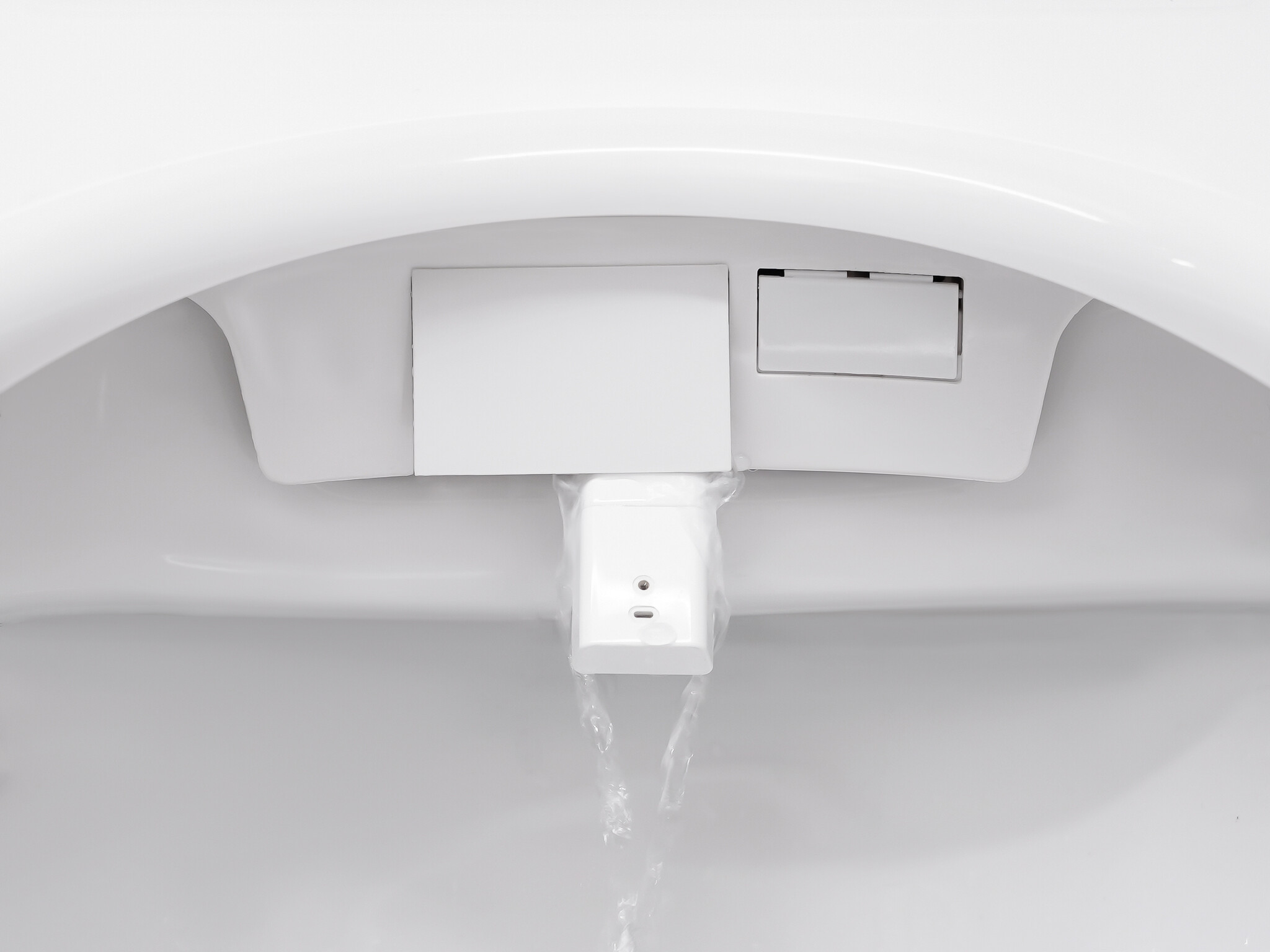 Clever Cover for nozzle module for Clever shower-toilet