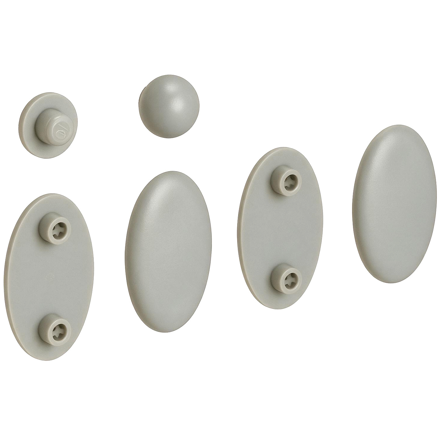 Clever Set van 4 zitting + 2 deksel buffers, voor Clever zitting