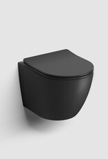 InBe rimless toilet InBe 3, with toilet seat with cover