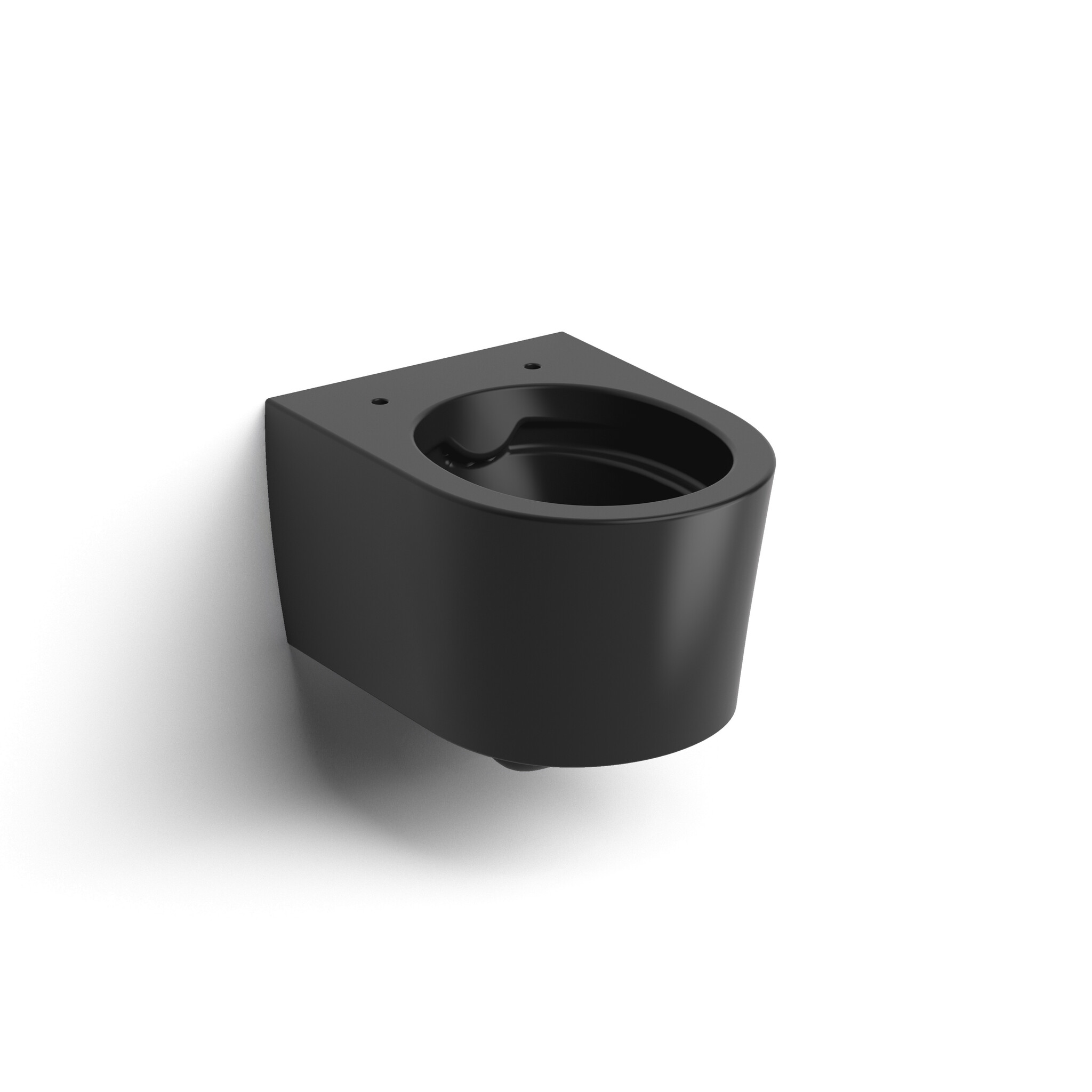 InBe toilet 48 cm, rimless, with toilet seat with cover