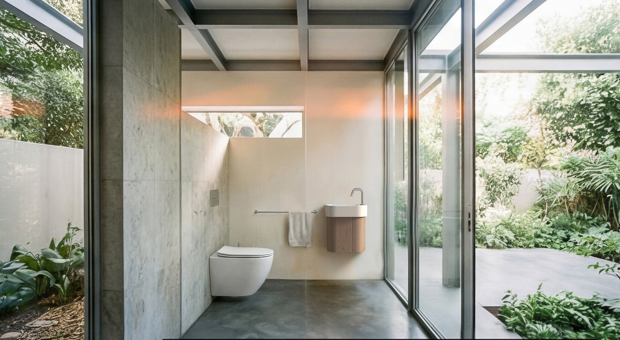 InBe InBe 3 toilet, wall mounted, with turbo flush