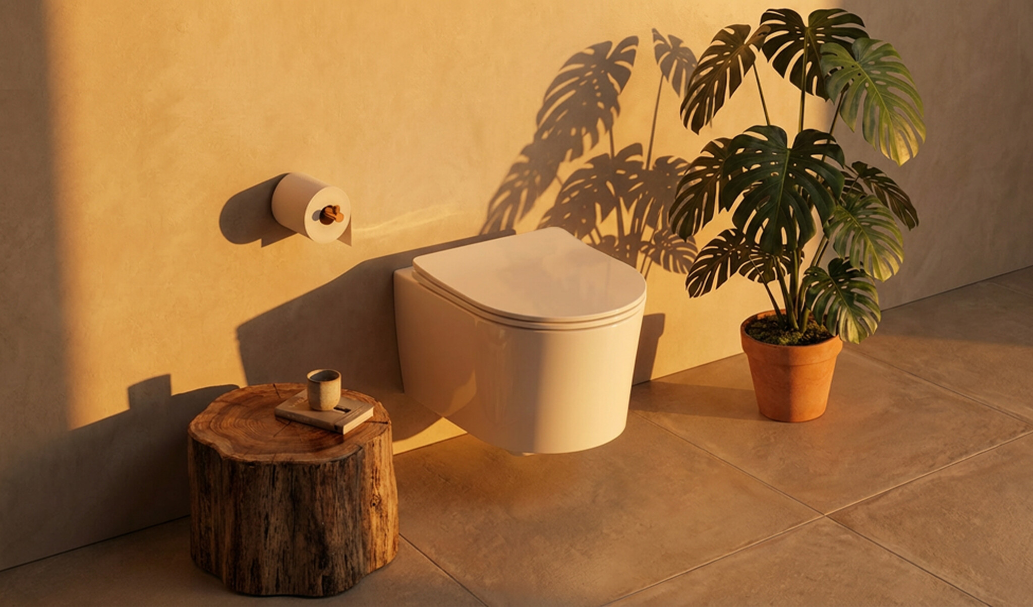 InBe InBe 1 toilet, 49cm, wall mounted, with turbo flush