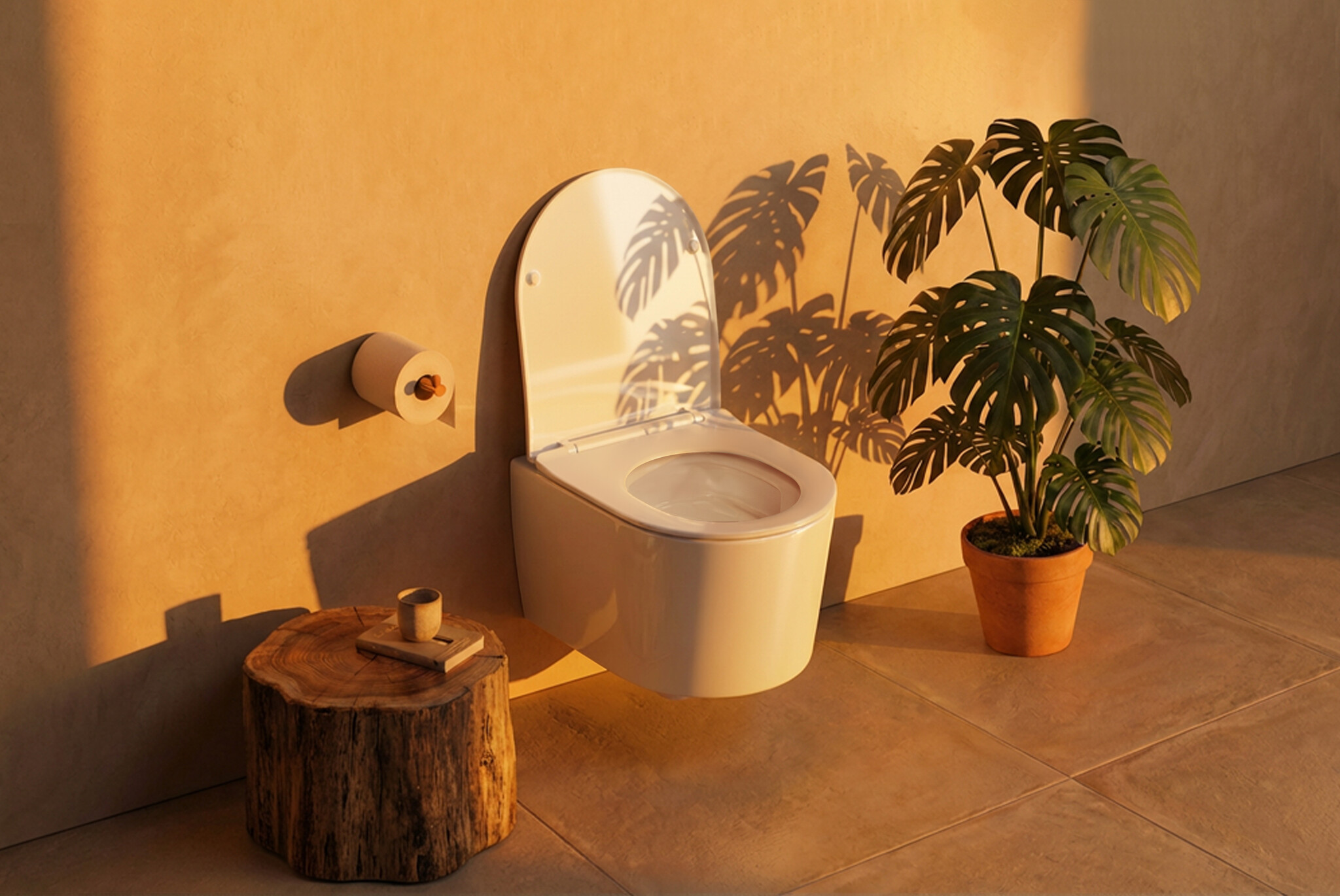 InBe InBe 1 toilet, 49cm, wall mounted, with turbo flush