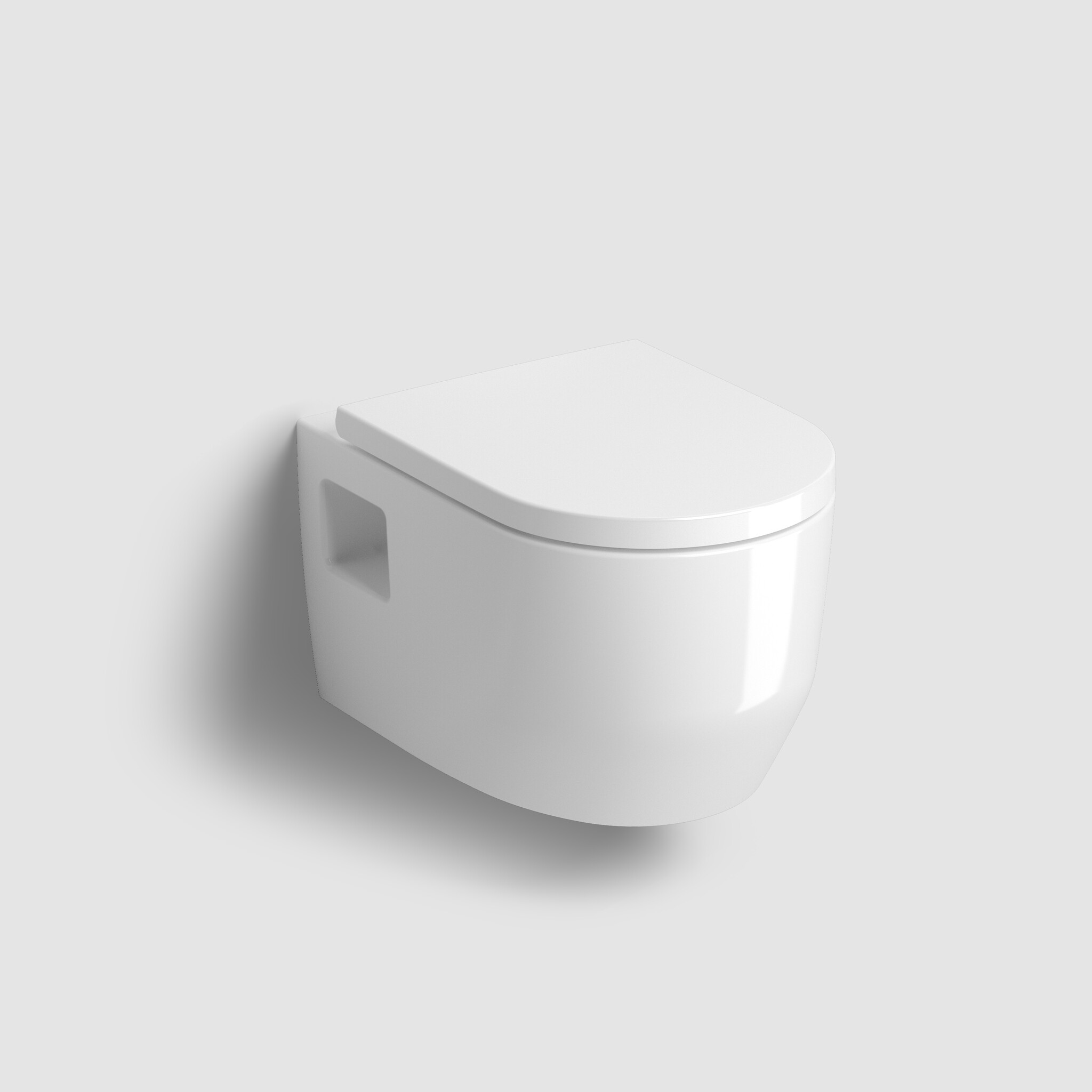 InBe InBe 4 toilet, wall mounted, with turbo flush