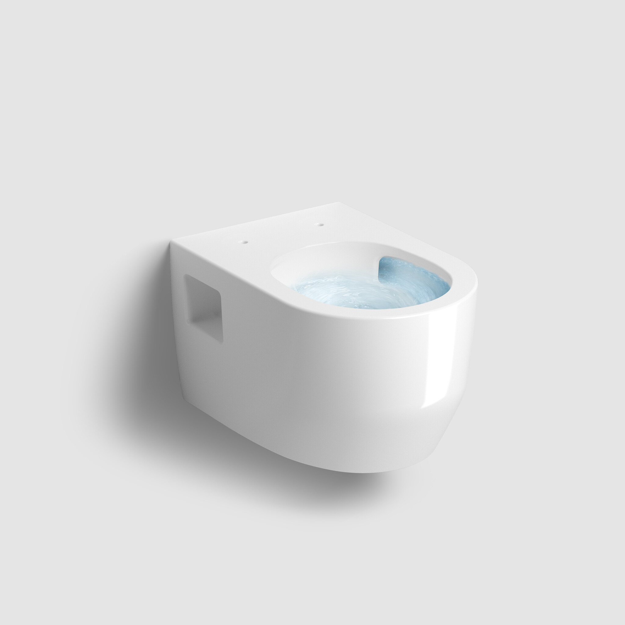 InBe InBe 4 toilet, wall mounted, with turbo flush