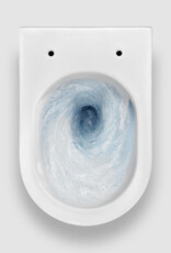 InBe InBe 4 toilet met zitting, 54cm, zichtbare montage, wit, turbo flush