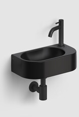 InBe InBe 7 fontein, met kraangat, zonder plug, wit keramiek