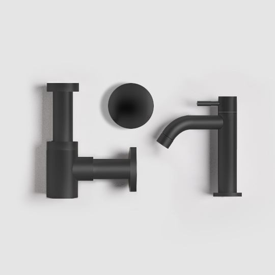 InBe InBe set for InBe 7 handbasins, chrome