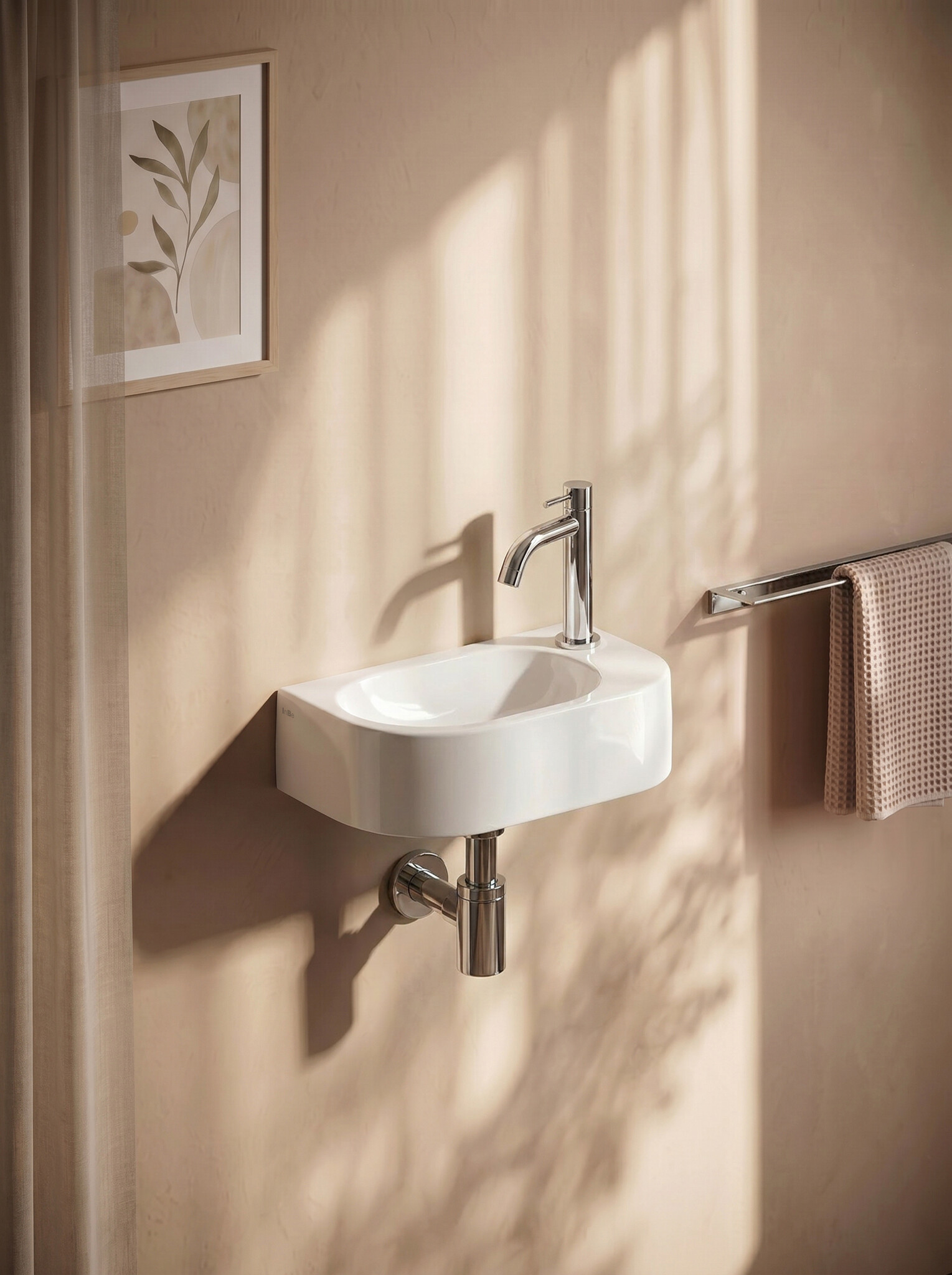 InBe InBe set pour InBe lave-mains, chrome