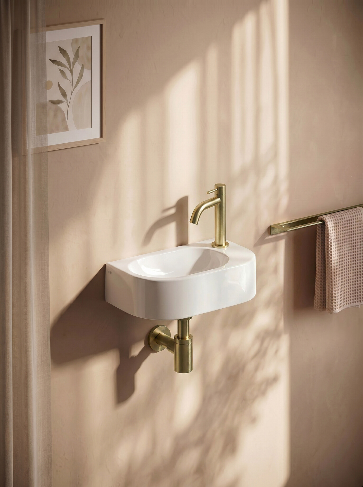 InBe InBe set pour InBe lave-mains, chrome