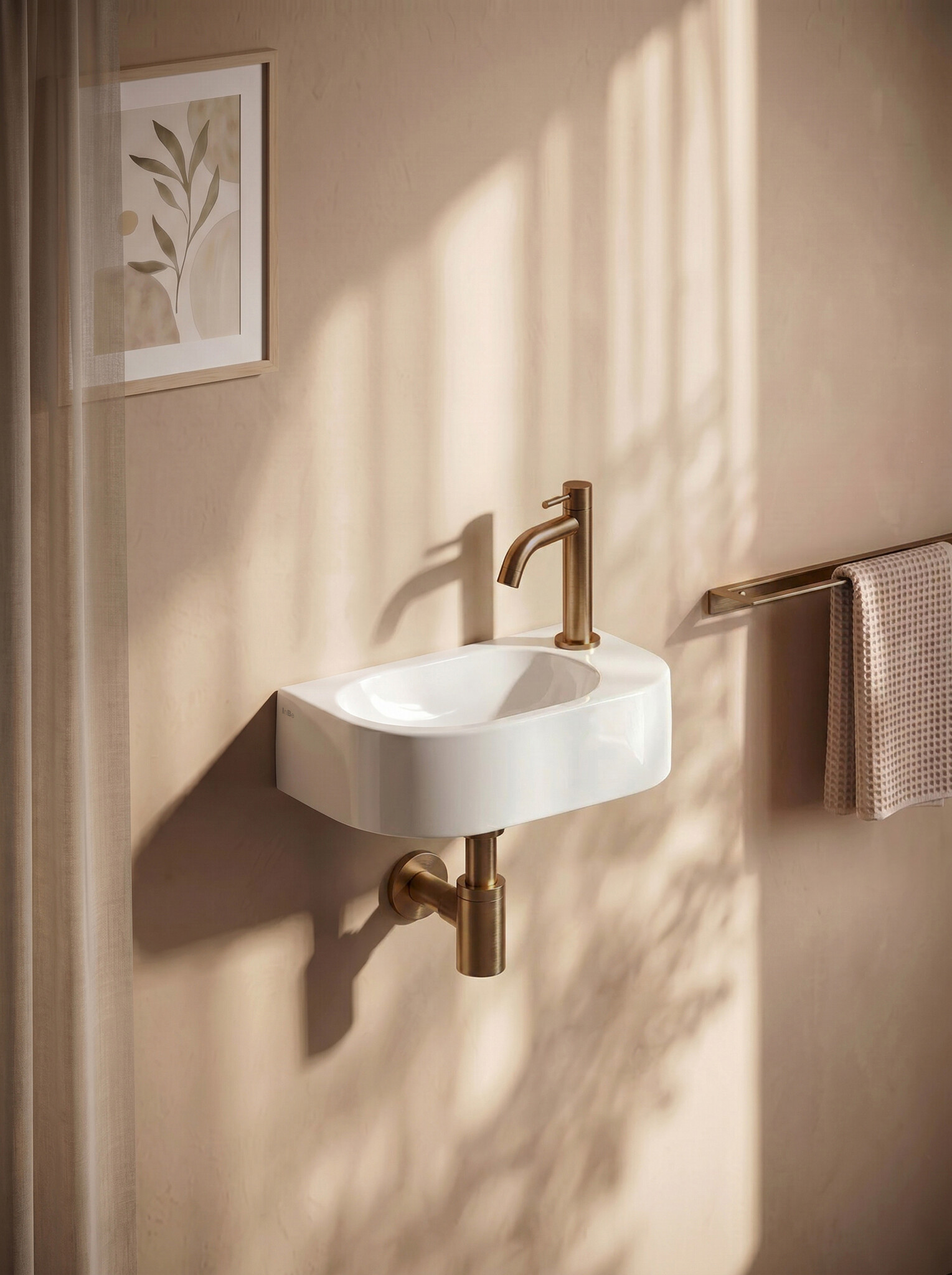 InBe InBe set pour InBe lave-mains, chrome