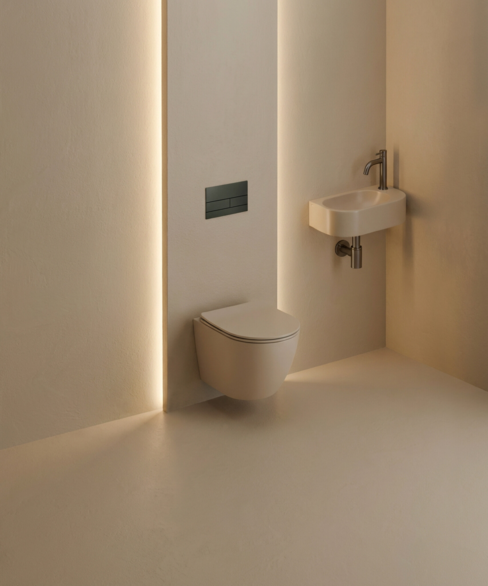 InBe InBe set pour InBe lave-mains, chrome