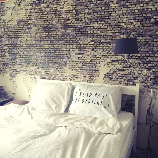 Blossom Books Bed Pillow I Read Past My Bedtime Spread The Book