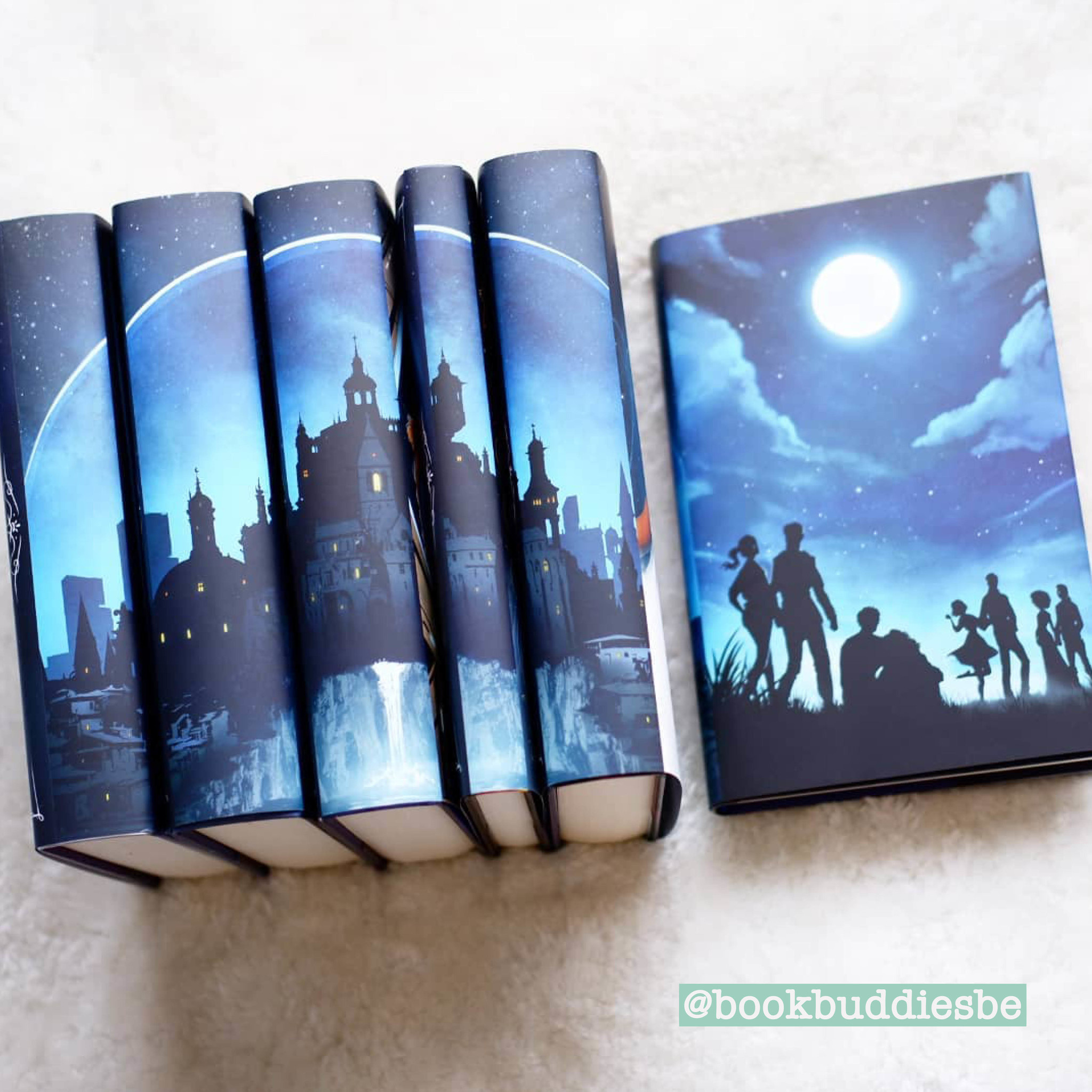 Limited Edition set dustjackets - The Lunar Chronicles