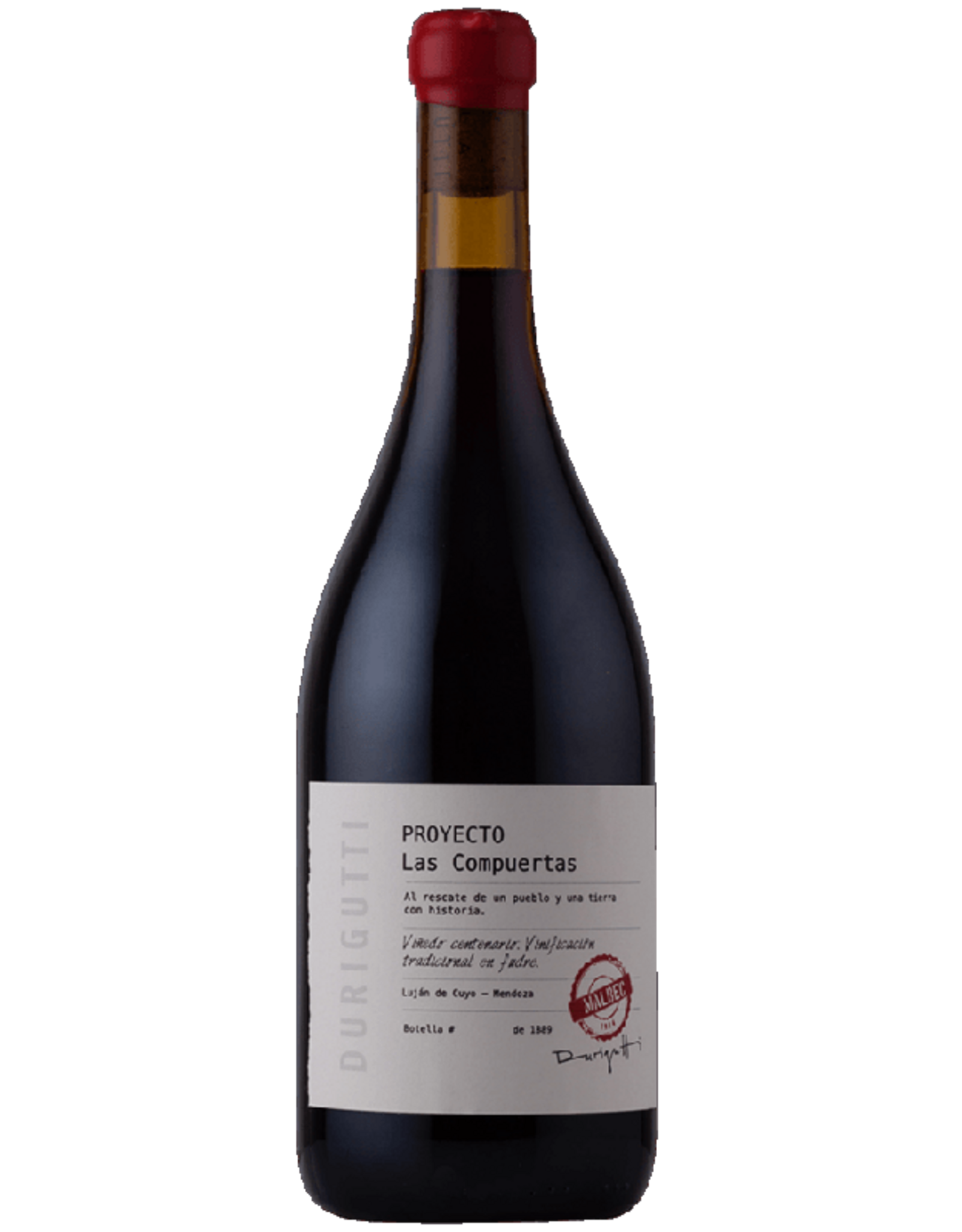 Durigutti - Proyecto Las Compuertas 5 Suelos Malbec