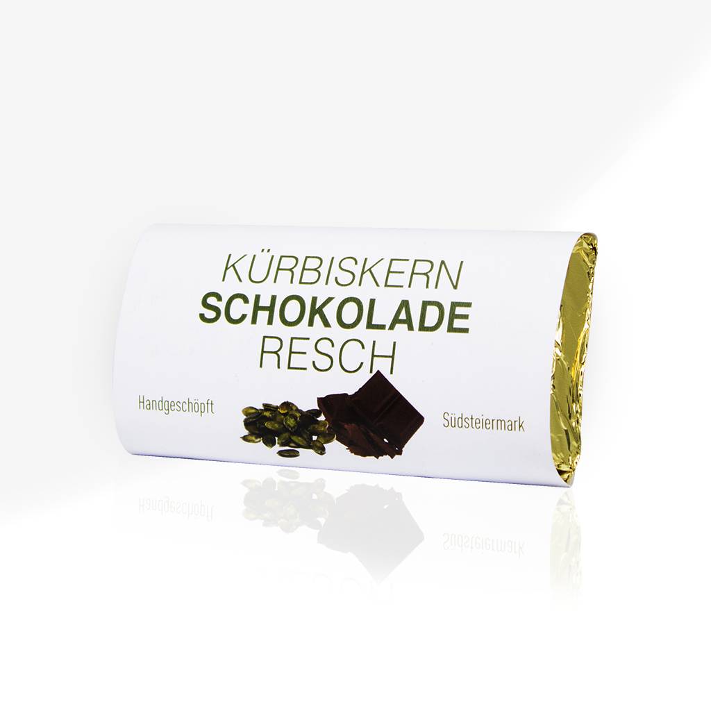 RESCH Kürbiskernschokolade 65 g