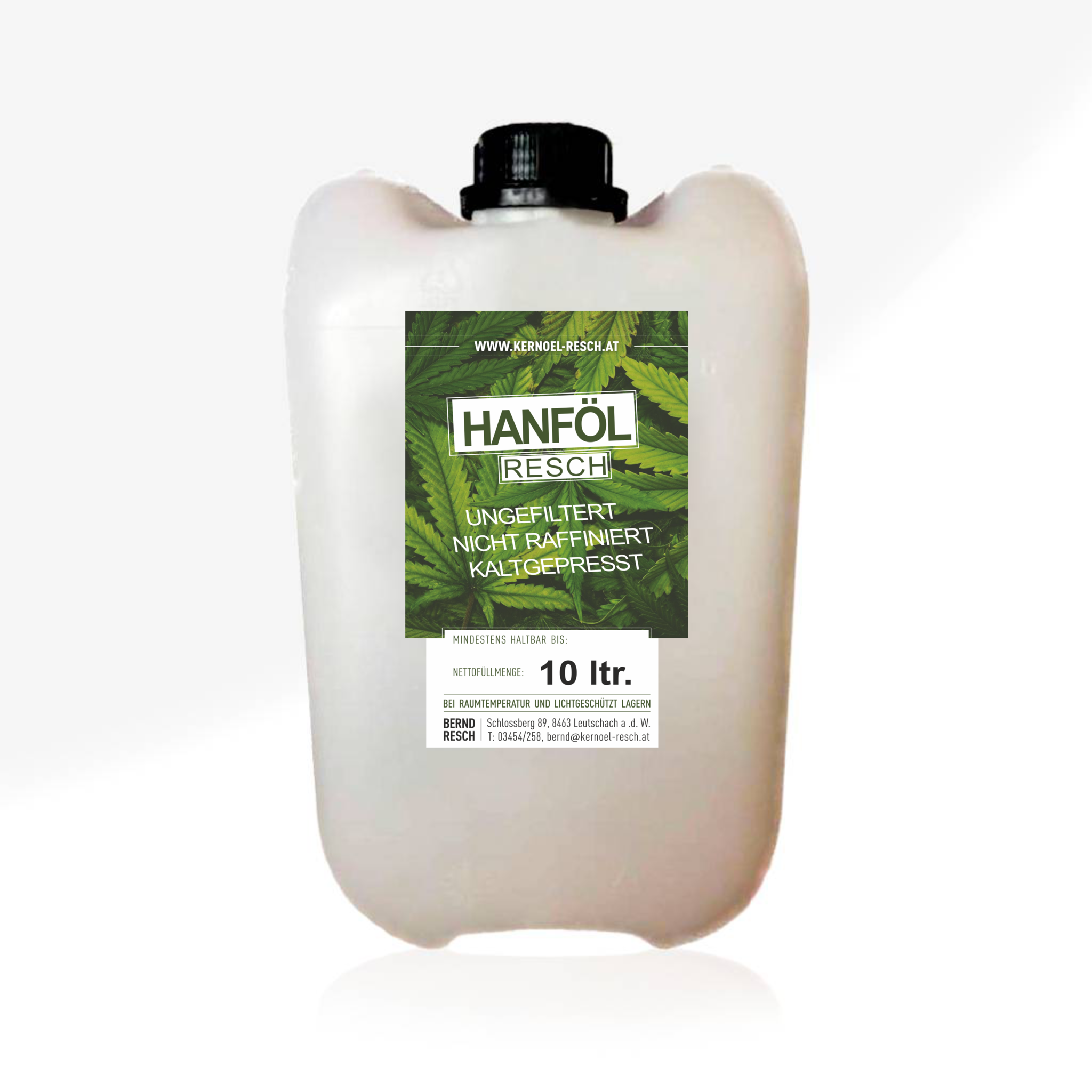 RESCH Hanföl 10ltr. Kanister