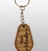 Klein-Holz Schlüsselanhänger