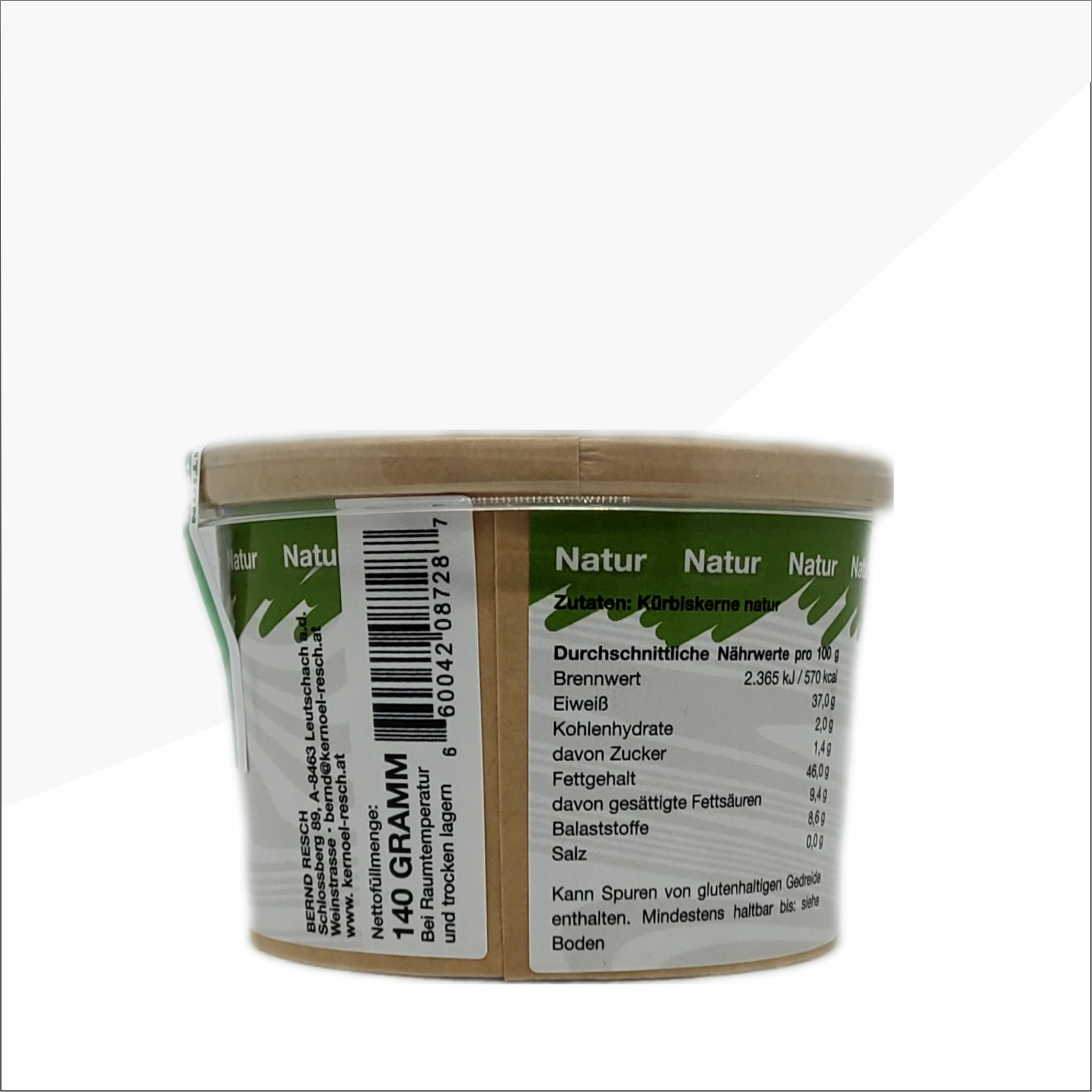 RESCH Kürbiskerne natur 140g