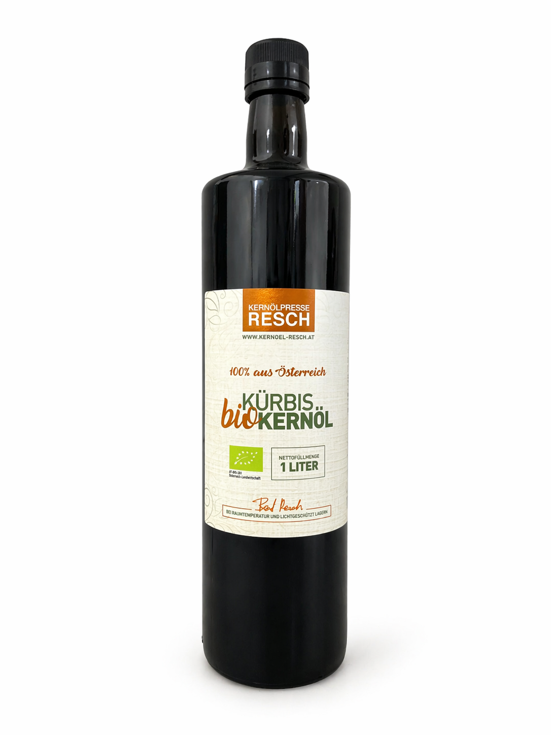 RESCH BIO Kürbiskernöl (AT BIO 301) 1ltr. Glasflasche
