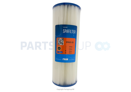 S.P.A.S. PRODUCTS SPAS1-25 SPAS FILTER REFERENTIES 1-25 / PRB25-IN /C-4326/ FC-2375/ SC704/ RD25