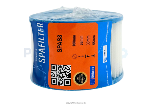 SPAS FILTERS SPAS8 FILTERS REFERENCES COMPATIBLE MSPA