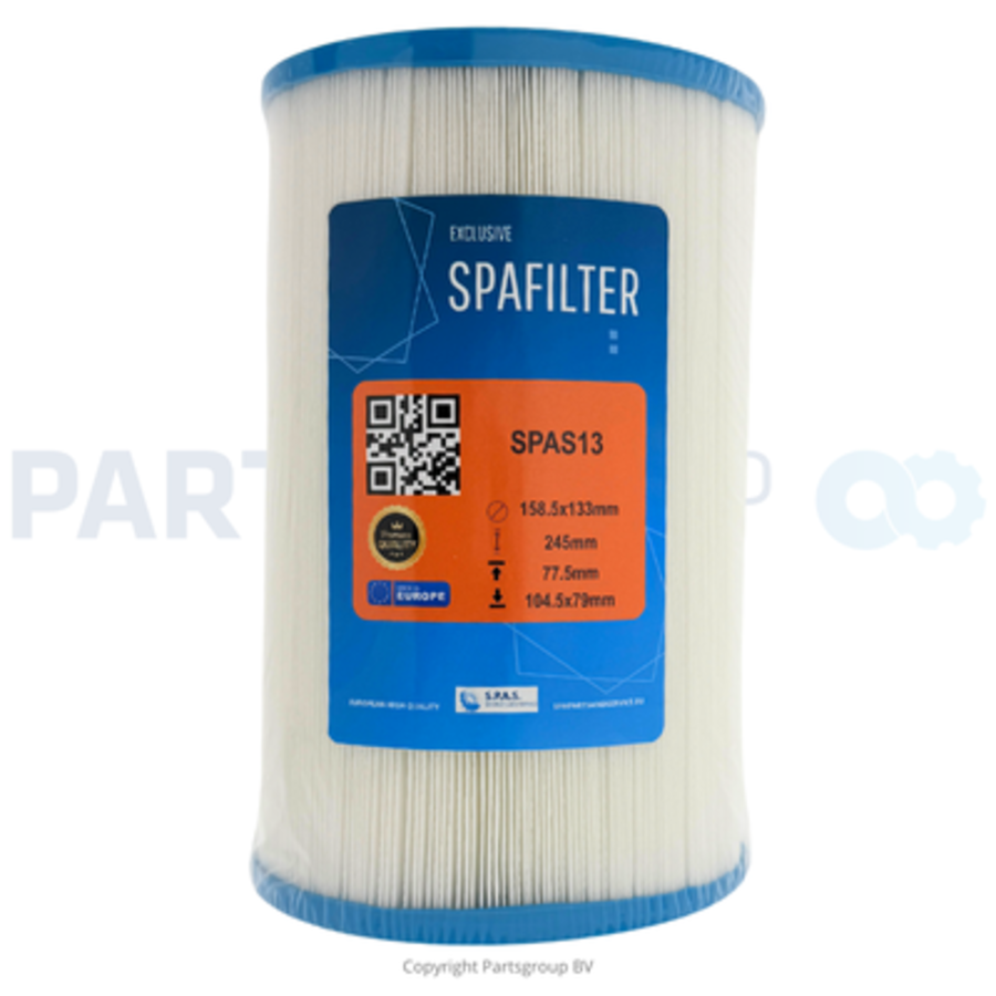 SPAS13 FILTERS REFERENCES PDM30, SC817, 61269, DM30