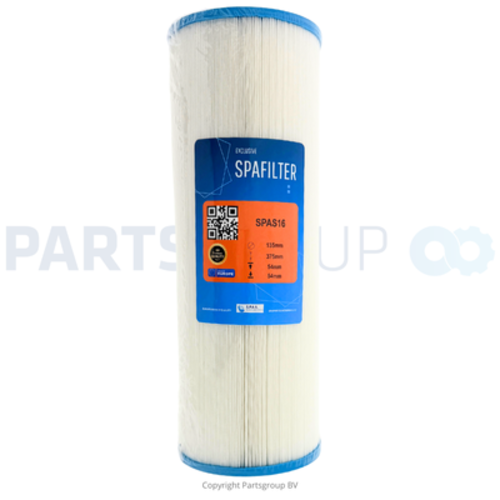 SPAS FILTERS SPAS16 FILTERS REFERENTIES  PLBS75, C-5374, FC-2971, SC777, DF755