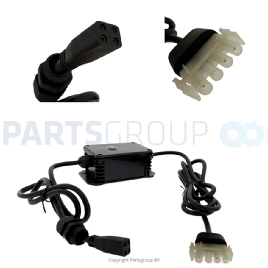 UV disinfection system with housing