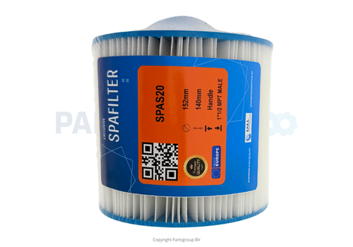 SPAS FILTERS SPAS20  FILTERS REFERENCES PTL20W-SV-P4, 6CH-25, FC-0305