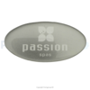 Passion | Oval Plastic Plate for Pillow,Passion