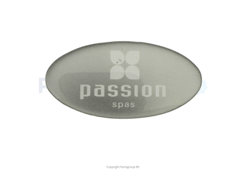 Passion Spas Parts Passion | Oval Plastic Plate for Pillow,Passion
