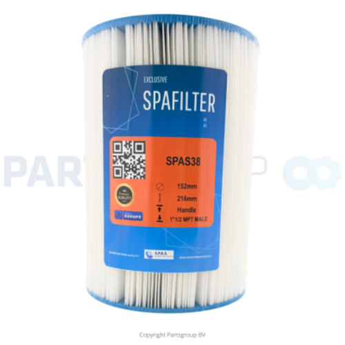 SPAS FILTERS SPAS38  FILTERS REFERENCES PTL47WP4, 6CH-47, FC-0315, SC709/ LA50