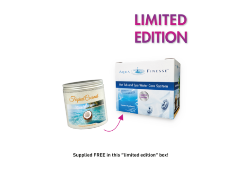 AQUAFINESSE AquaFinesse Hottub Watercare box TRI-CHLOOR AQUAFINESSE AquaFinesse Hottub Watercare box TRI-CHLOOR