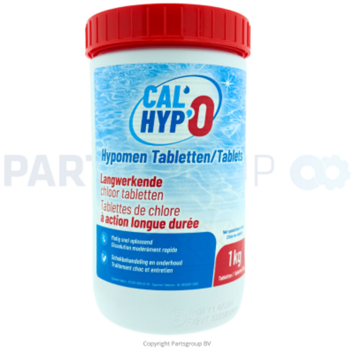 S.P.A.S. PRODUCTS Chloor Tabs 10gram/ 1KG CALHYPO