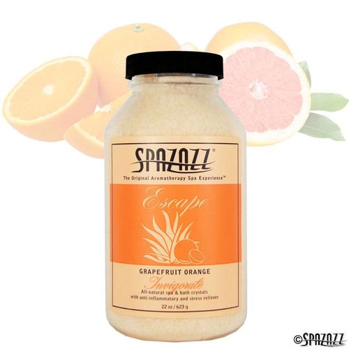 SPAZAZZ SPAZAZZ CRYSTALS GRAPEFRUIT ORANGE 22OZ