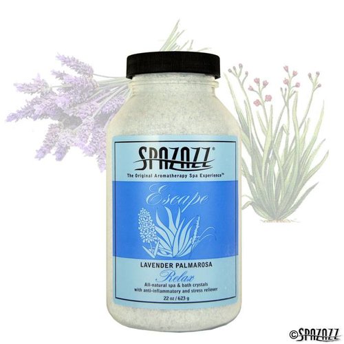 SPAZAZZ SPAZAZZ CRYSTALS LAVENDER PALMAROSA 22OZ