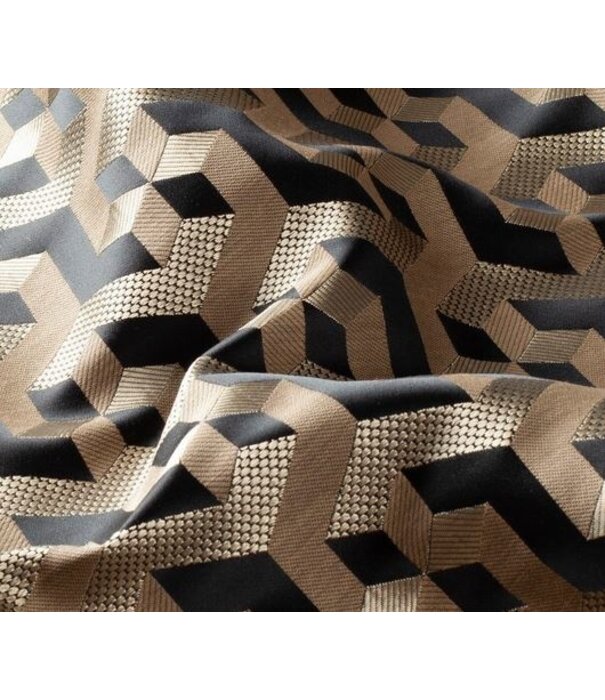 Kussen Eshie Goud/Zwart L50 B35