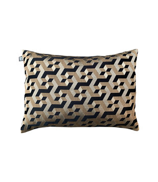Kussen Eshie Goud/Zwart L50 B35