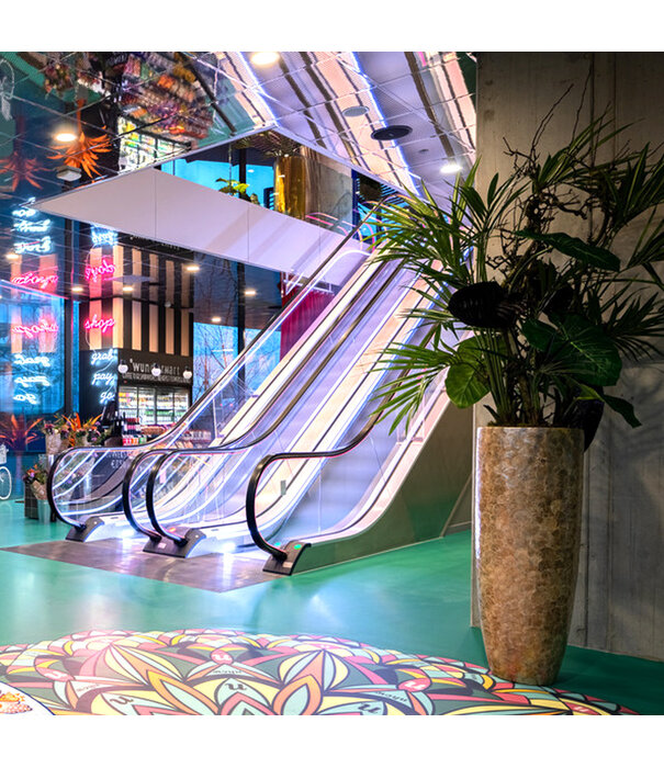 Pot Capiz Goud D44 H122