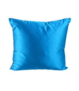 Cushion Satin Blue L45 B45