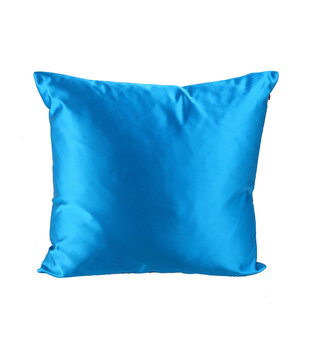 Cushion Satin Blue L45 B45