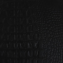 Exclusive leather tray croco print