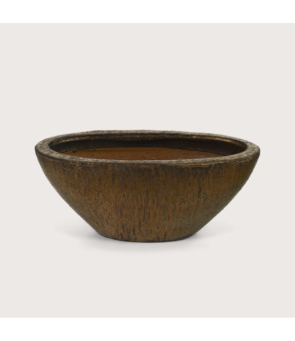 Pot Truus Ovaal Koper L40 B24 H18