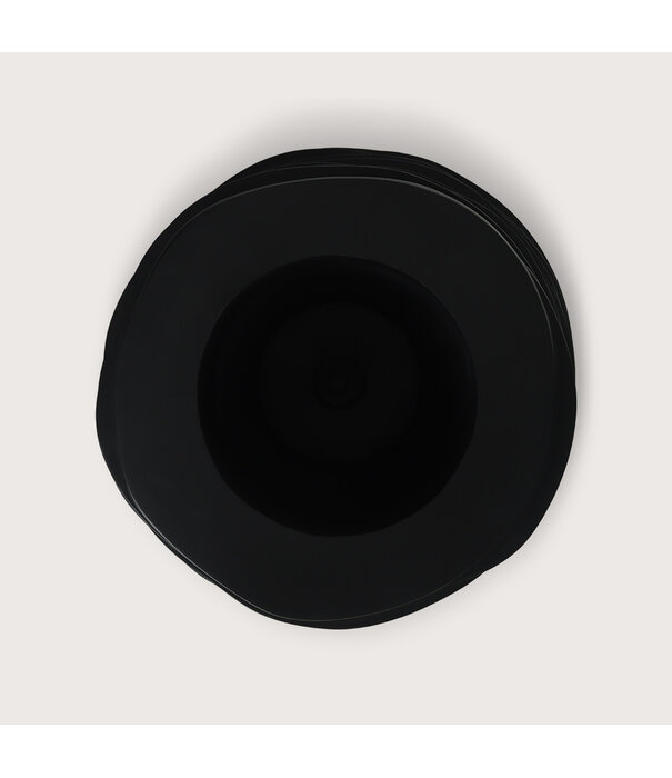 Pot Roza Black Matt D64.5 H80