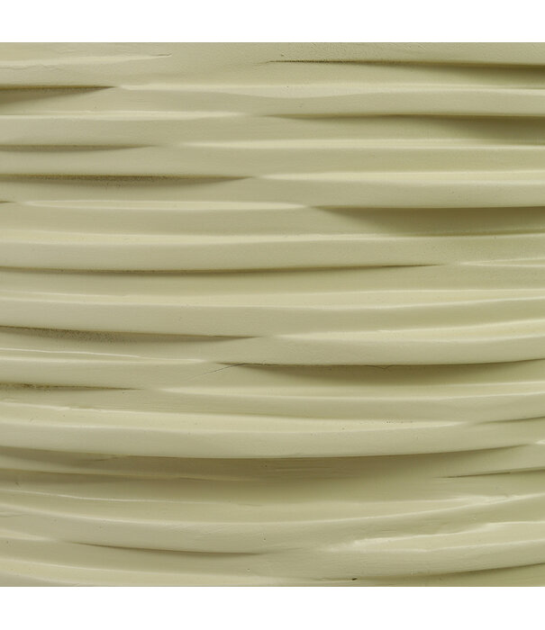 Pot Roza Oval Oyster white L50 W20 H25