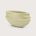 Pot Roza Oval Oyster White L50 B20 H25